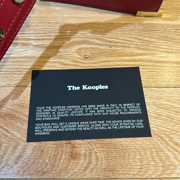 Gorgeous. Never used the Kopples Emily berry red structured bag “briefcase” - Picture 7 of 13